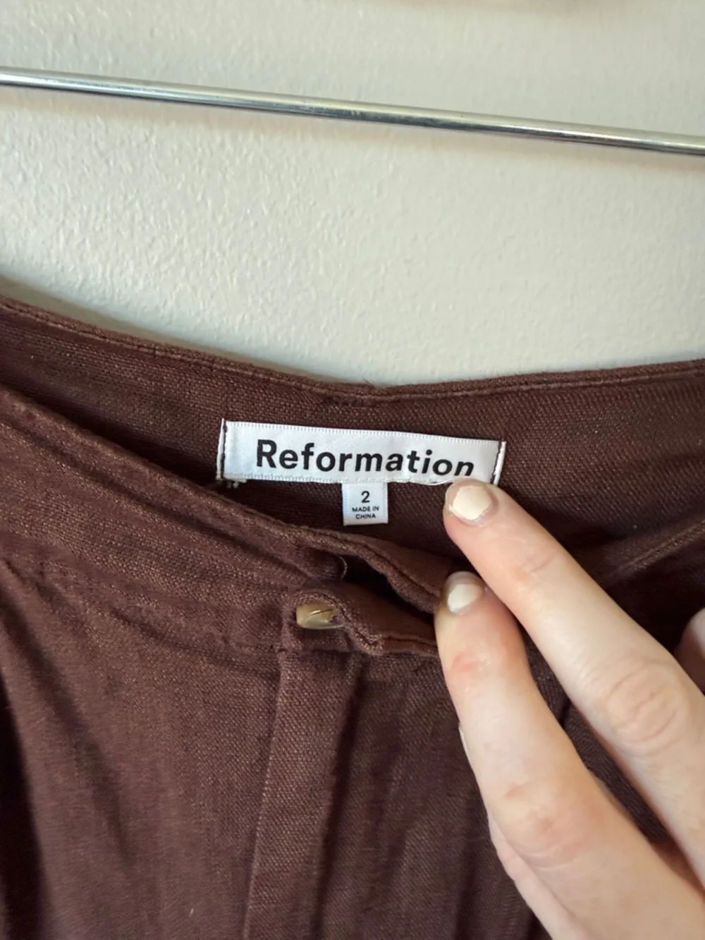 Reformation high waist
